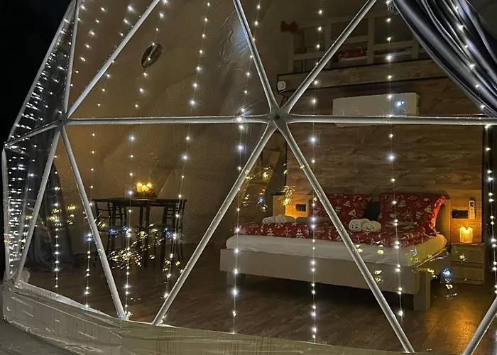 Luxusní stan Mb Glamp Międzybrodzie Bialskie